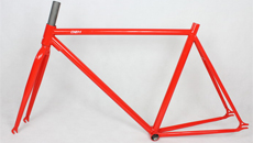 700c steel frame and fork